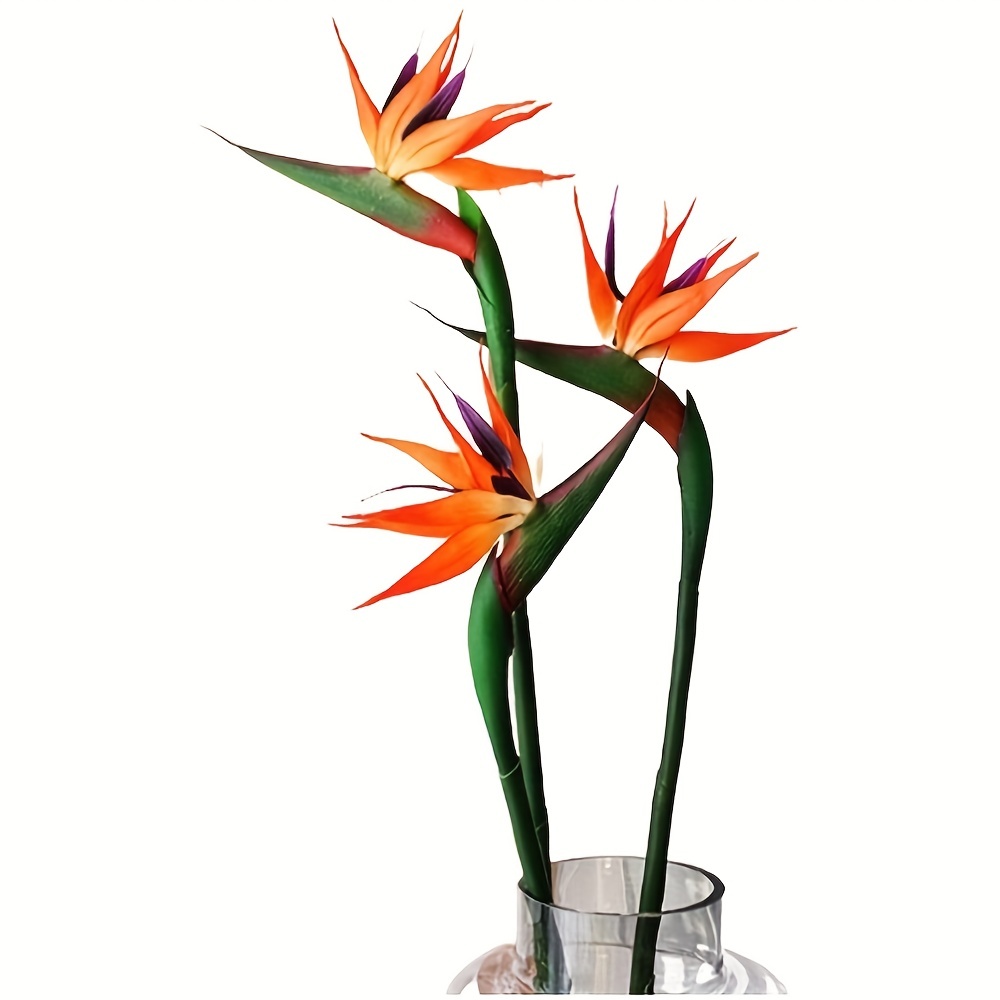 3 шт. искусственные небесные п – обзор и цена Bird Paradise Strelitzia