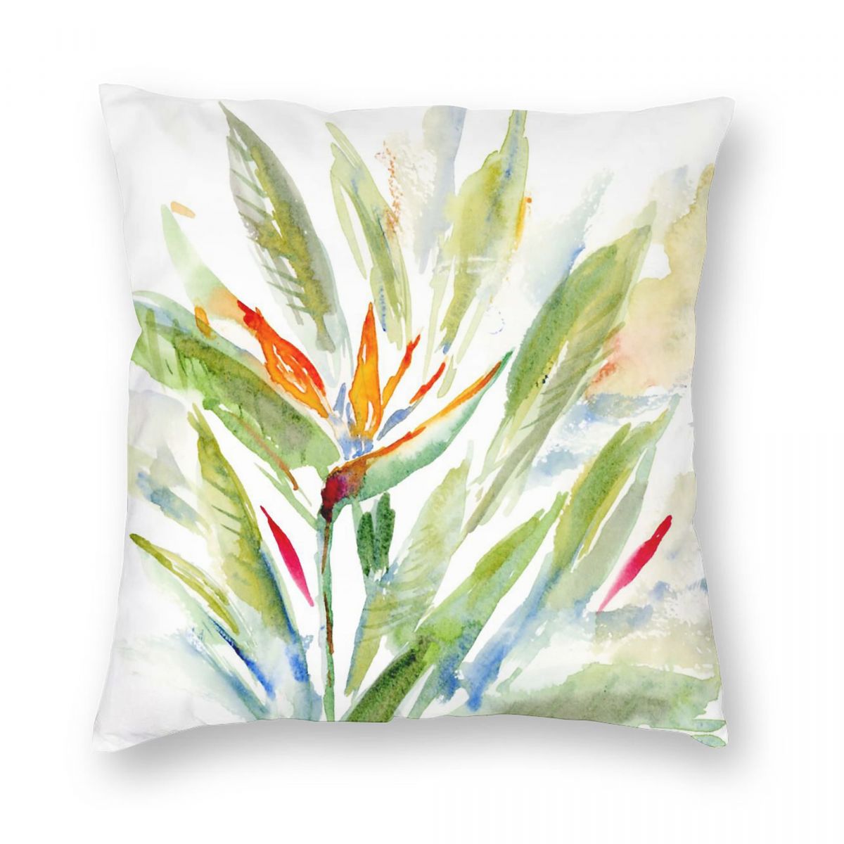 Квадратная наволочка Bird Of P – обзор и цена Bird Paradise Strelitzia